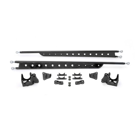 Fabtech SUPER DUTY TRACTION BARS BLACK FTS62003BK